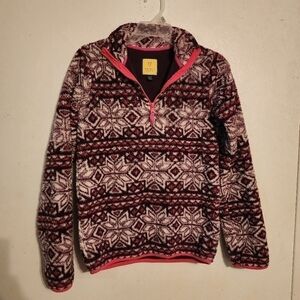 Prince & Fox Quarter Zip Fleece Pullover Size XS